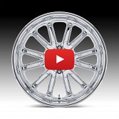 US Mags Rambler 6 UC145P Chrome Custom Wheels 4